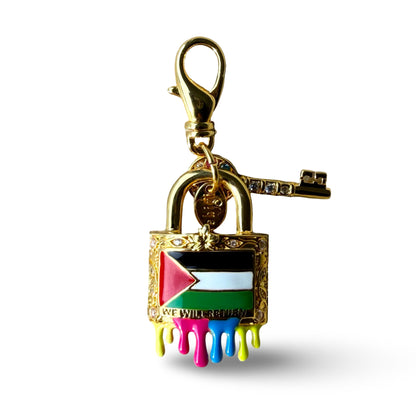 We Will Return – Lock & Key Charm