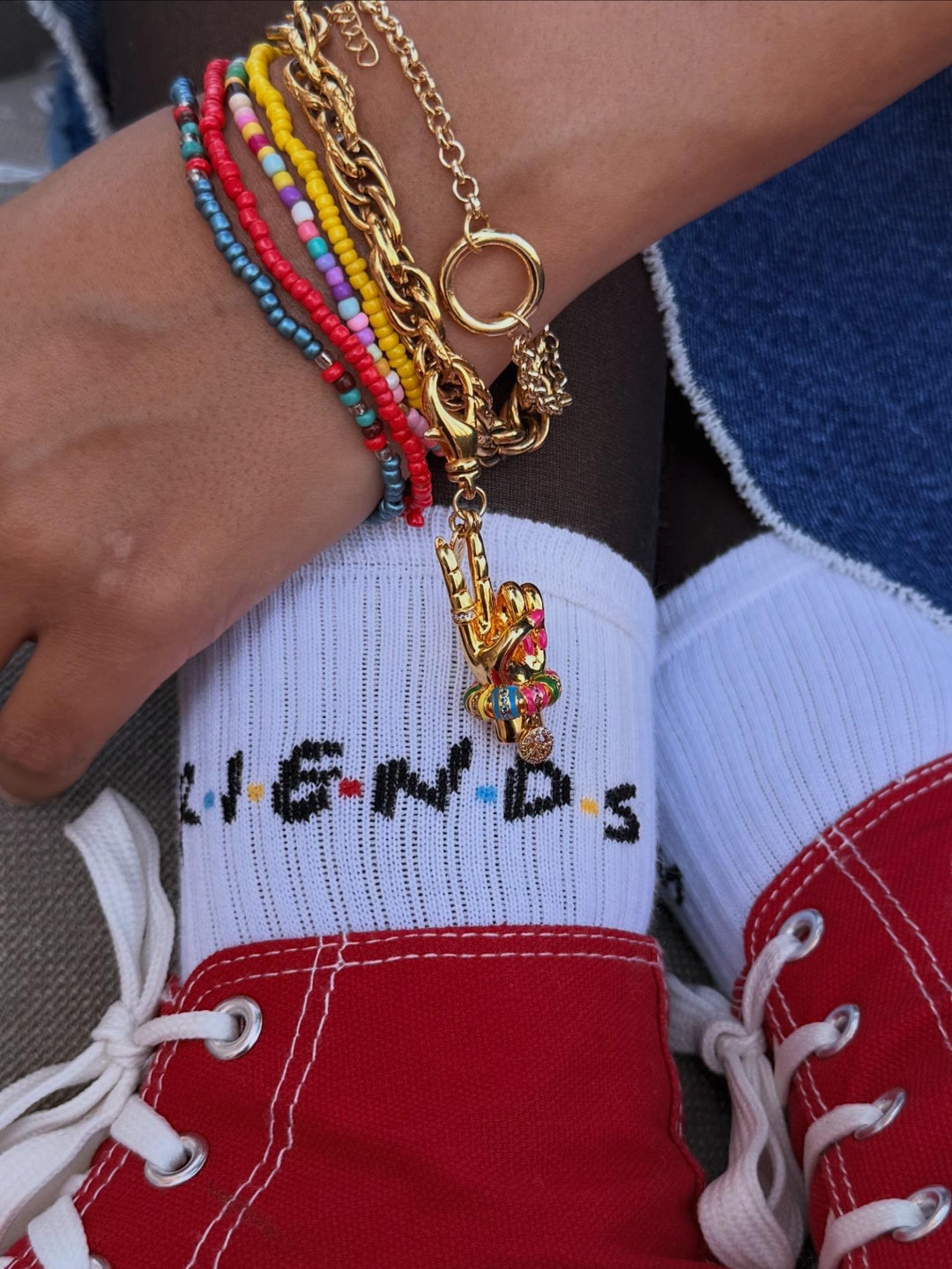 World Peace – Hand Sign Charm