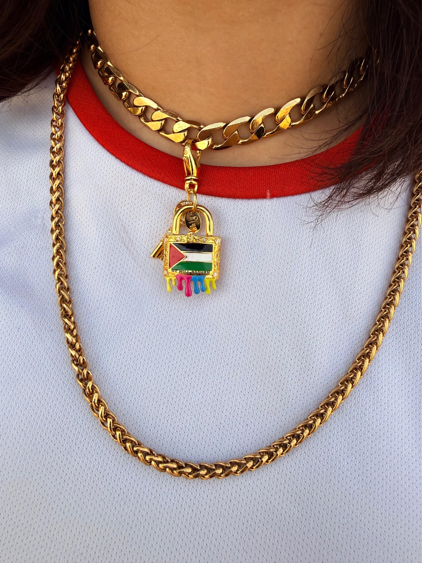 We Will Return – Lock & Key Charm