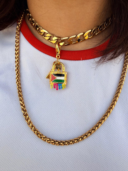 We Will Return – Lock & Key Charm