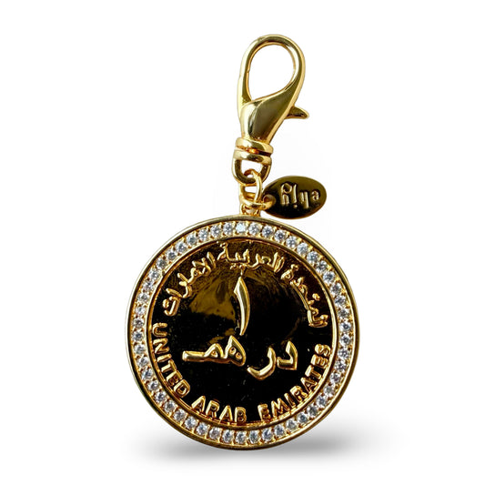 Big Dirham Energy – Reversible Coin Charm